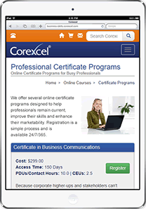 Online Certificate Programs