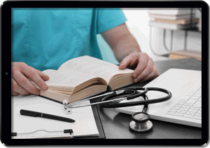 Online Medical Terminology Course on iPad